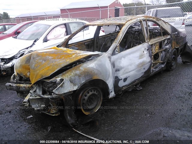 4T1BE32K02U055436 - 2002 TOYOTA CAMRY LE/XLE/SE მუქწითელი ფოტო 2