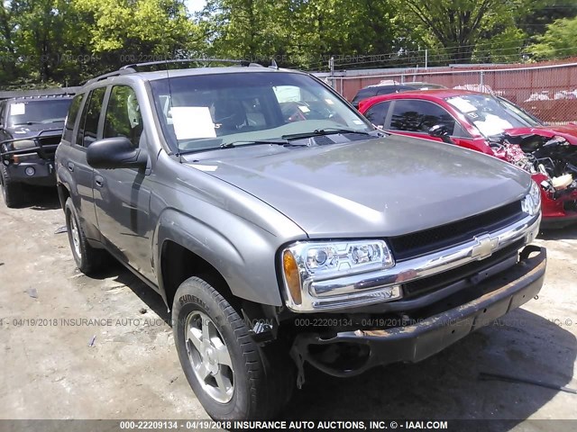 1GNDT13S062110868 - 2006 CHEVROLET TRAILBLAZER LS/LT GRAY photo 1