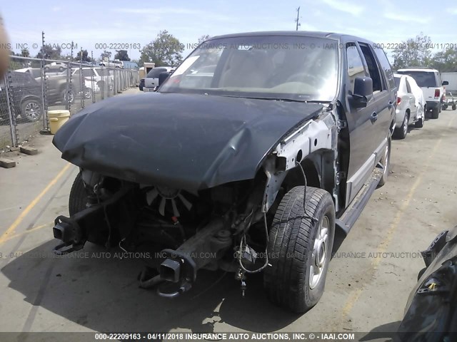1FMPU16L23LA25779 - 2003 FORD EXPEDITION XLT მწვანე ფოტო 2