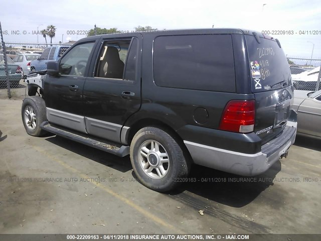 1FMPU16L23LA25779 - 2003 FORD EXPEDITION XLT მწვანე ფოტო 3