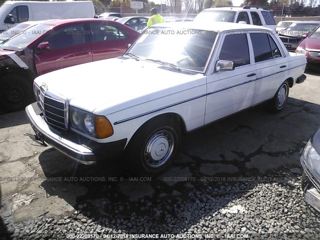 WDBAB33A0CB009244 - 1982 MERCEDES-BENZ 300 DT WHITE photo 2