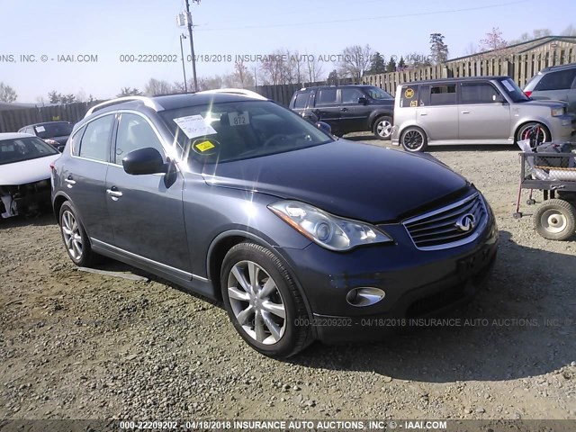 JNKAJ09E98M300090 - 2008 INFINITI EX35 JOURNEY GRAY photo 1