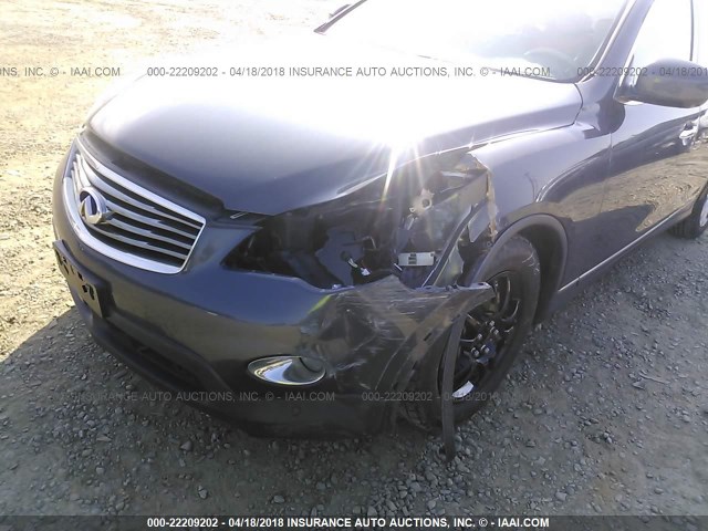 JNKAJ09E98M300090 - 2008 INFINITI EX35 JOURNEY GRAY photo 6