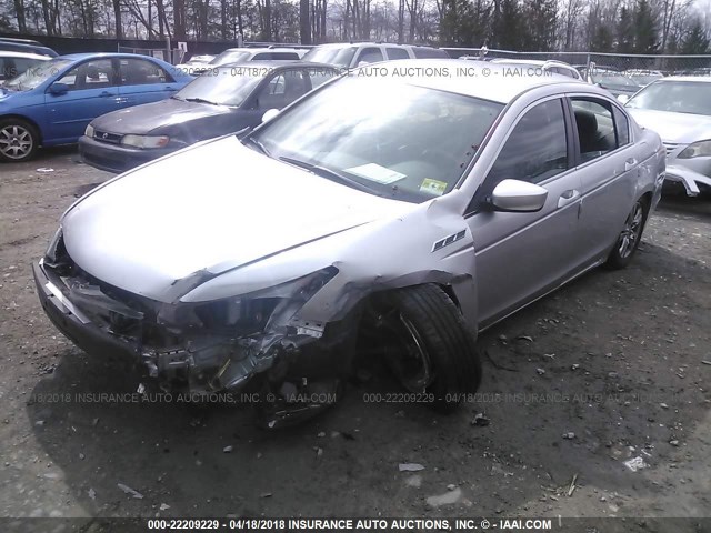 1HGCP2F45BA122298 - 2011 HONDA ACCORD LXP GRAY photo 2