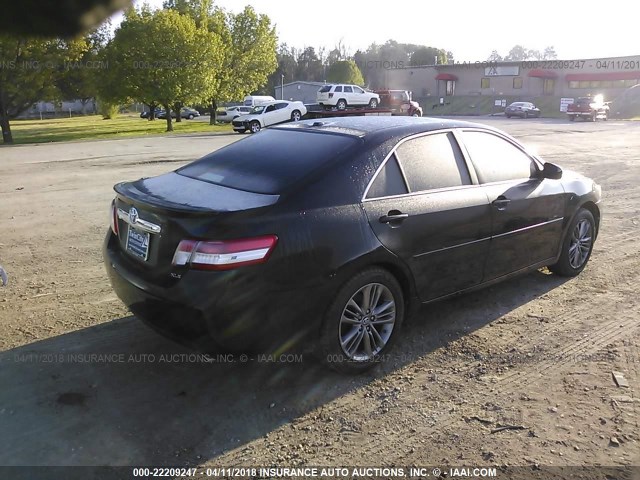 4T1BK3EK2AU598158 - 2010 TOYOTA CAMRY SE/LE/XLE 黑色 照片 4