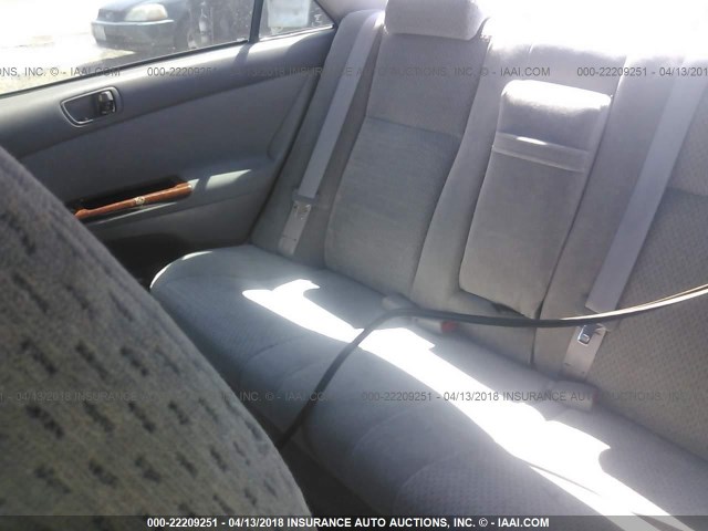 4T1BE30K02U057237 - 2002 TOYOTA CAMRY LE/XLE/SE 勃艮第红 照片 8