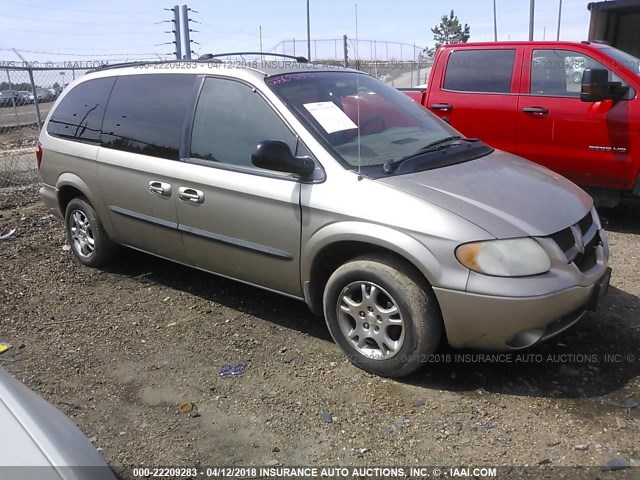 2D4GP44L13R311665 - 2003 DODGE GRAND CARAVAN SPORT GOLD photo 1