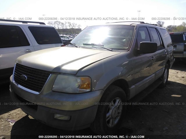 1FMRU15W23LB69708 - 2003 FORD EXPEDITION XLT GOLD photo 2