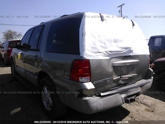 1FMRU15W23LB69708 - 2003 FORD EXPEDITION XLT ოქროსფერი ფოტო 3