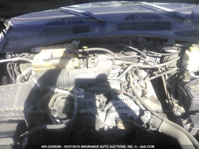 1J4GL38K55W629488 - 2005 JEEP LIBERTY RENEGADE BLUE photo 10