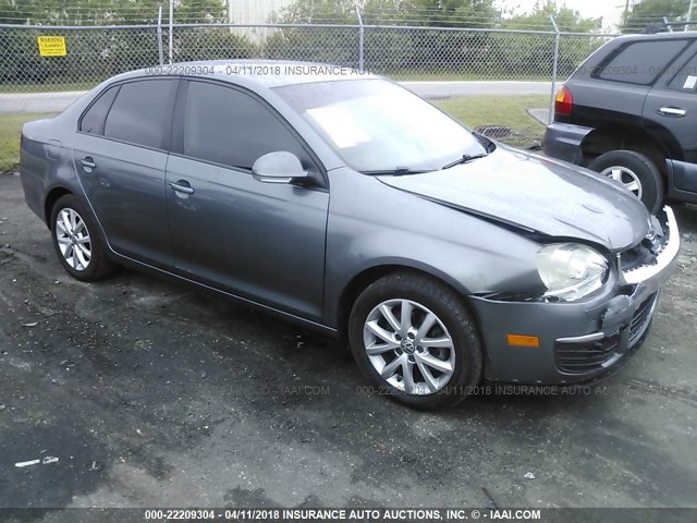 3VWRX7AJ8AM093770 - 2010 VOLKSWAGEN JETTA SE/SEL GRAY photo 1