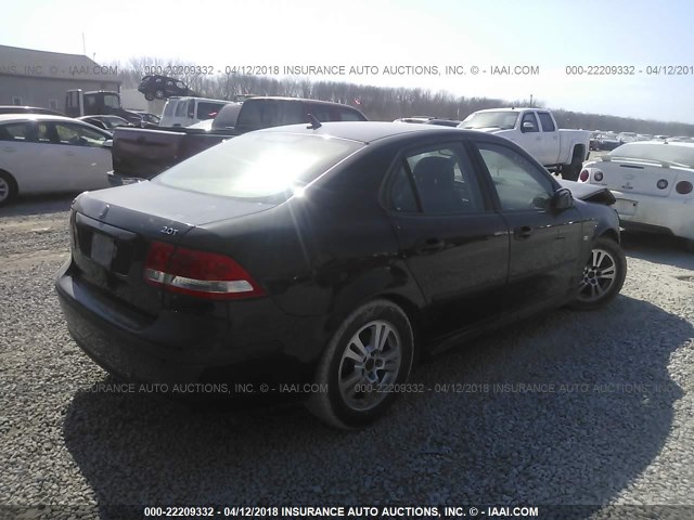 YS3FD45Y161107476 - 2006 SAAB 9-3 BLACK photo 4