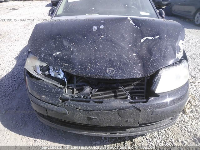 YS3FD45Y161107476 - 2006 SAAB 9-3 BLACK photo 6