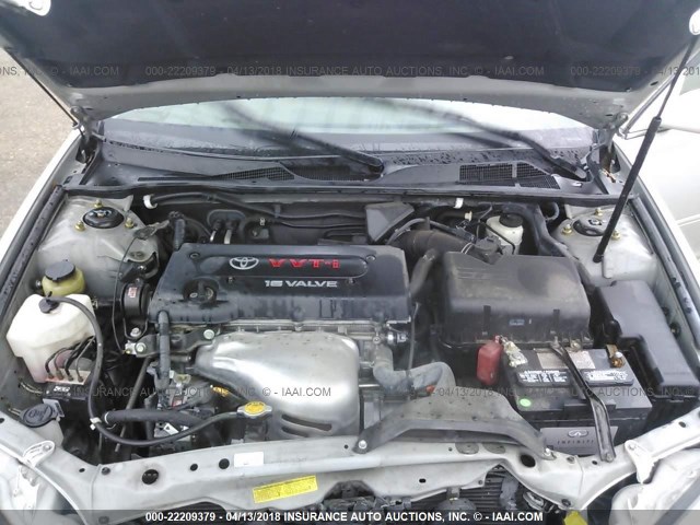 4T1BE32K36U719797 - 2006 TOYOTA CAMRY LE/XLE/SE SILVER photo 10