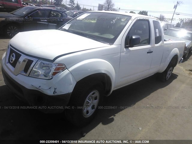 1N6BD0CT5GN757991 - 2016 NISSAN FRONTIER S/SV WHITE photo 2