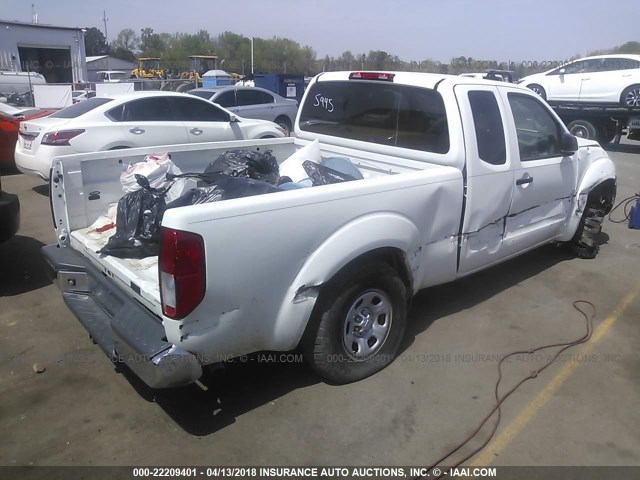 1N6BD0CT5GN757991 - 2016 NISSAN FRONTIER S/SV WHITE photo 4