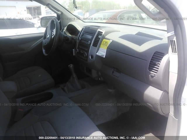 1N6BD0CT5GN757991 - 2016 NISSAN FRONTIER S/SV WHITE photo 5