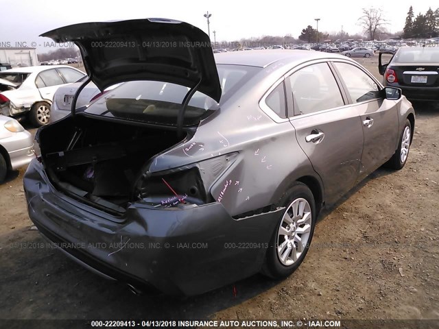 1N4AL3AP5HN316023 - 2017 NISSAN ALTIMA 2.5/S/SV/SL/SR GRAY photo 4