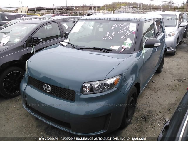 JTLZE4FE6A1108786 - 2010 TOYOTA SCION XB ლურჯი ფოტო 2