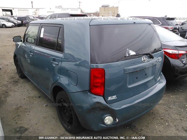 JTLZE4FE6A1108786 - 2010 TOYOTA SCION XB ლურჯი ფოტო 3