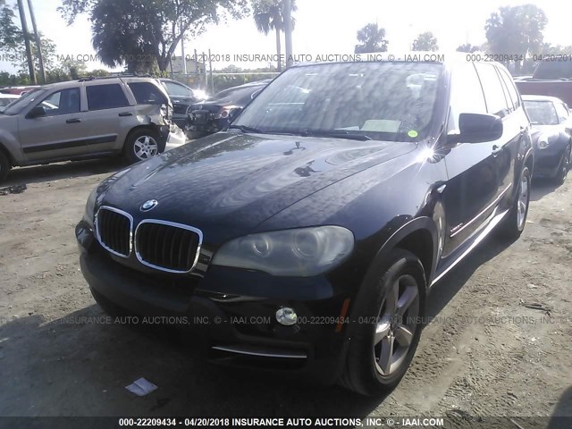 5UXFE4C53AL277248 - 2010 BMW X5 XDRIVE30I BLACK photo 2