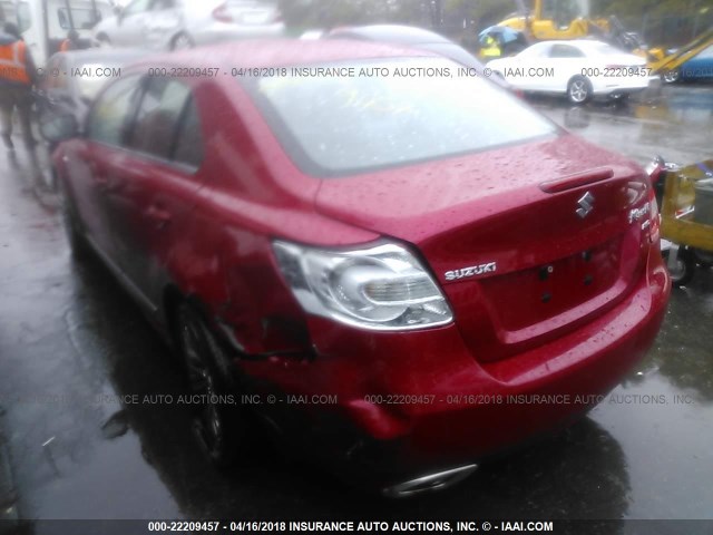 JS2RF9A33C6100426 - 2012 SUZUKI KIZASHI SE RED photo 3