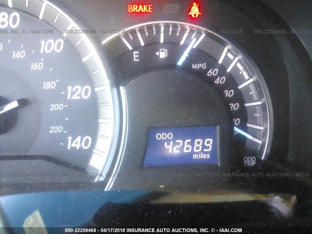 4T1BF1FK3CU080814 - 2012 TOYOTA CAMRY SE/LE/XLE BLACK photo 7