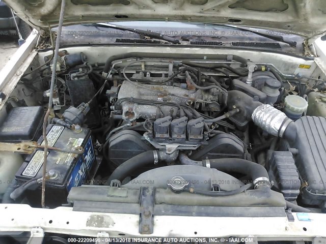 4S6CM58V6S4427714 - 1995 HONDA PASSPORT EX/LX 白色 照片 10