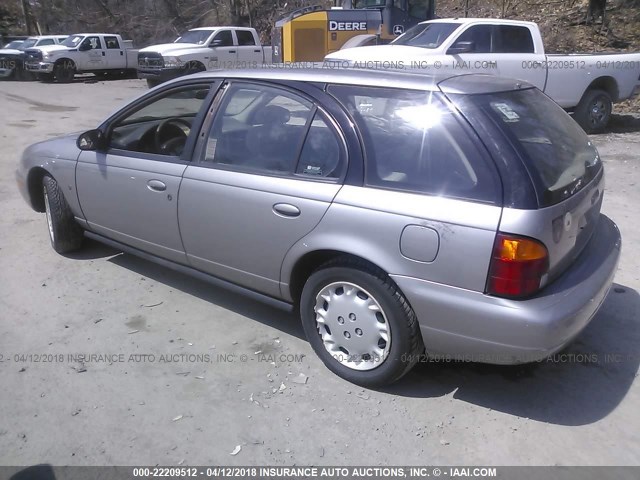 1G8ZK8272VZ159951 - 1997 SATURN SW2 GRAY photo 3