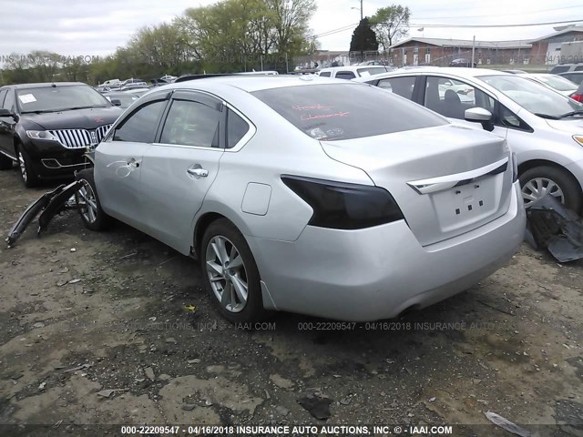 1N4AL3AP1EC142071 - 2014 NISSAN ALTIMA 2.5/S/SV/SL SILVER photo 3