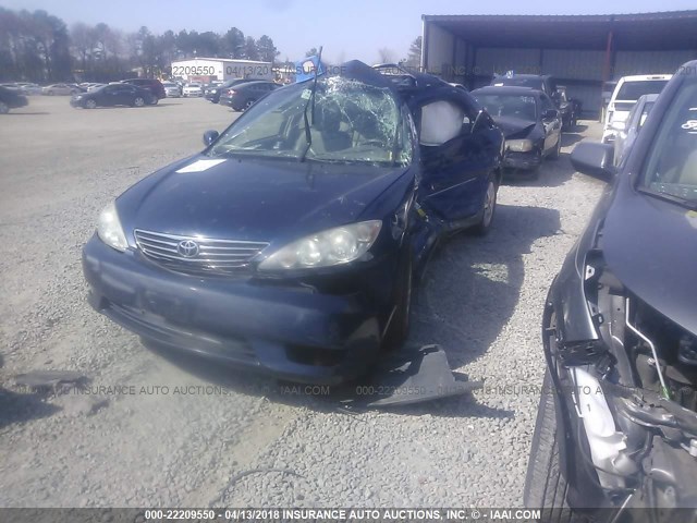 4T1BF30K96U111556 - 2006 TOYOTA CAMRY LE/XLE/SE 蓝色 照片 2