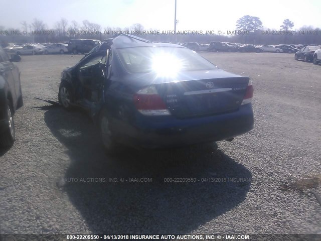 4T1BF30K96U111556 - 2006 TOYOTA CAMRY LE/XLE/SE 蓝色 照片 3