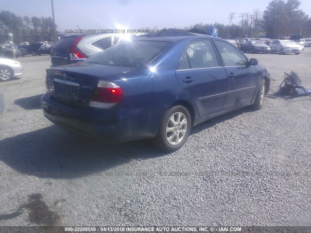 4T1BF30K96U111556 - 2006 TOYOTA CAMRY LE/XLE/SE 蓝色 照片 4