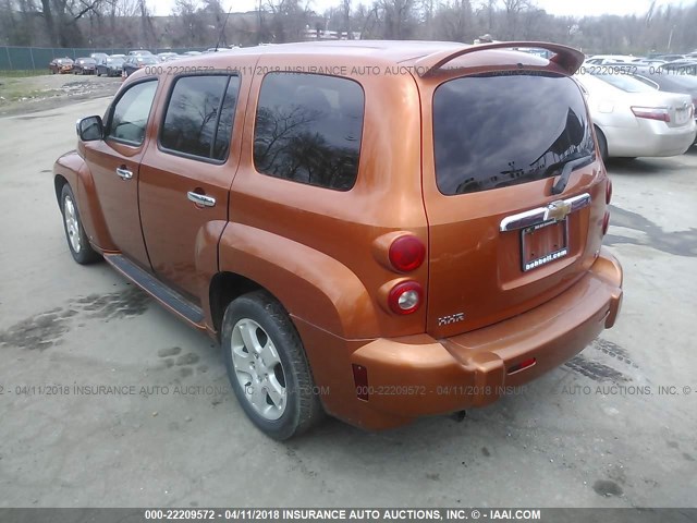 3GNDA23D36S561262 - 2006 CHEVROLET HHR LT ORANGE photo 3