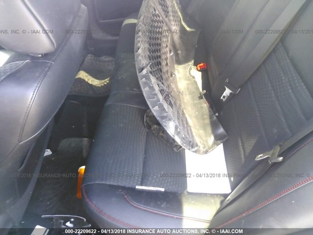 4T1BF1FK0FU031753 - 2015 TOYOTA CAMRY LE/XLE/SE/XSE შავი ფოტო 8