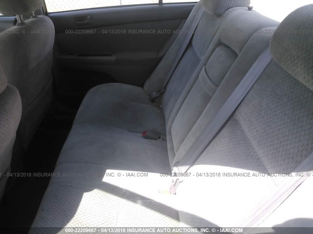 4T1BE32K83U722321 - 2003 TOYOTA CAMRY LE/XLE/SE ვერცხლისფერი ფოტო 8