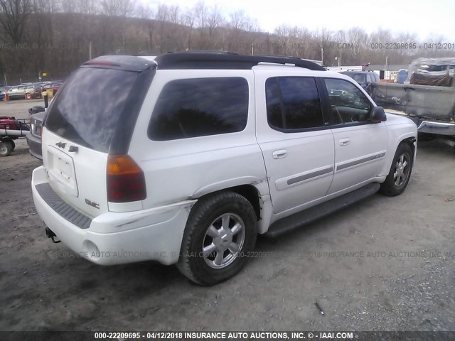 1GKET16S946115781 - 2004 GMC ENVOY XL WHITE photo 4