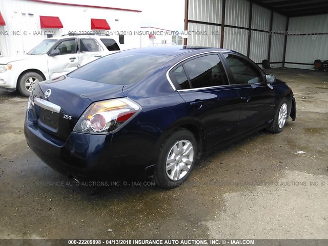 1N4AL2AP3AN478264 - 2010 NISSAN ALTIMA S მუქი ლურჯი ფოტო 4