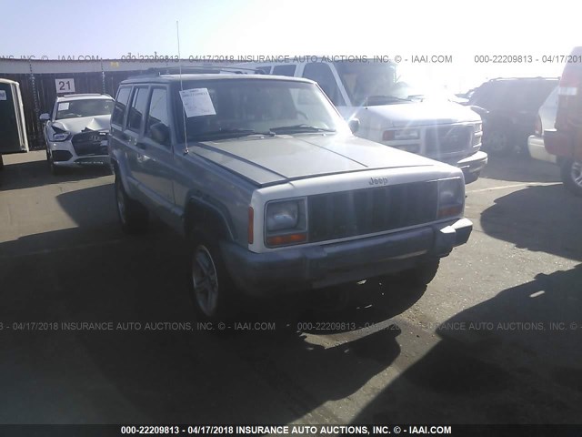 1J4FF58S6YL191262 - 2000 JEEP CHEROKEE CLASSIC SILVER photo 1