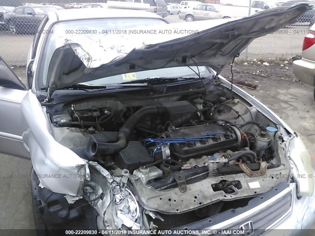 2HGEJ6619XH521764 - 1999 HONDA CIVIC SE SILVER photo 10