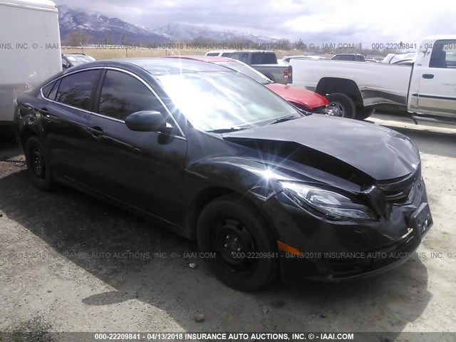 1YVHZ8BH6C5M17909 - 2012 MAZDA 6 I GRAY photo 1