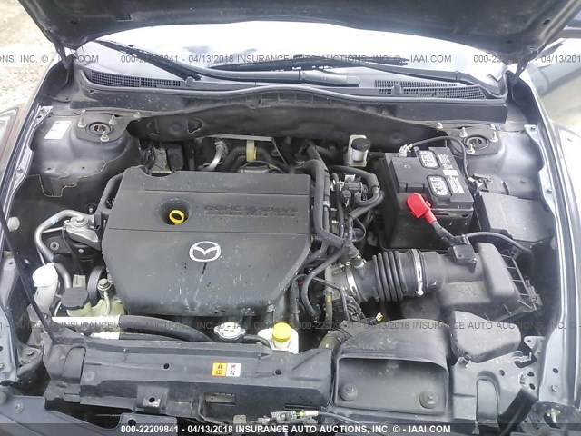 1YVHZ8BH6C5M17909 - 2012 MAZDA 6 I Сұр фото 10