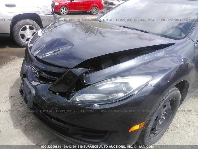 1YVHZ8BH6C5M17909 - 2012 MAZDA 6 I Сұр фото 6