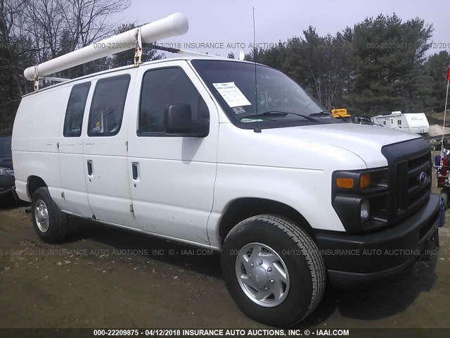 1FTNE2EW4BDA33322 - 2011 FORD ECONOLINE E250 VAN WHITE photo 6