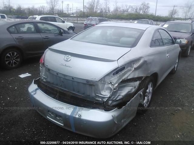4T1CE38P56U610359 - 2006 TOYOTA CAMRY SOLARA SE/SLE 银色 照片 4