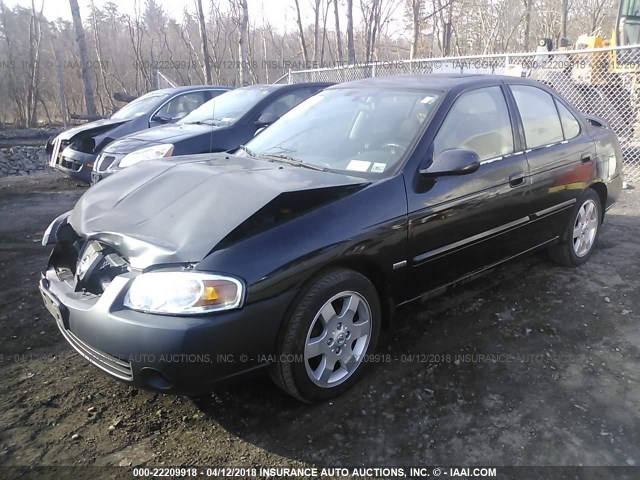 3N1CB51DX5L587715 - 2005 NISSAN SENTRA 1.8/1.8S BLACK photo 2