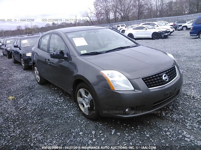 3N1AB61E98L682132 - 2008 NISSAN SENTRA 2.0/2.0S/2.0SL BROWN photo 1