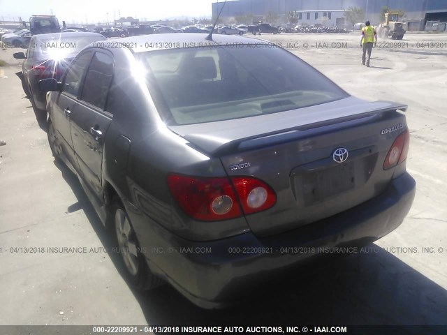 1NXBR32E57Z828701 - 2007 TOYOTA COROLLA CE/LE/S GRAY photo 3