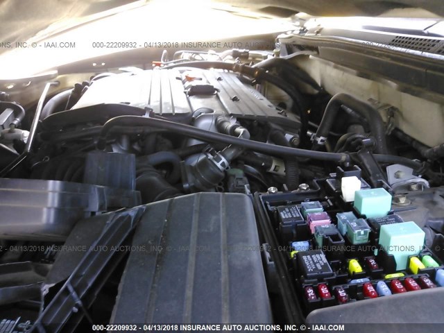 1HGCM56163A143159 - 2003 HONDA ACCORD DX WHITE photo 10