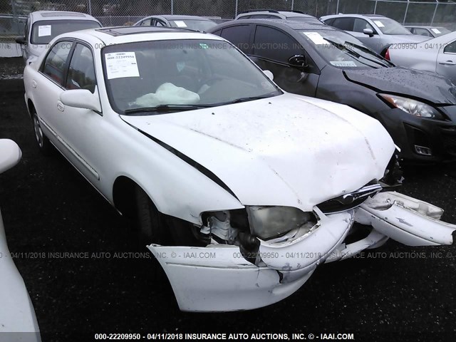 1YVGF22C9X5895642 - 1999 MAZDA 626 ES/LX WHITE photo 1